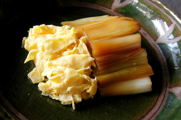 ねぎのホイルすき焼き